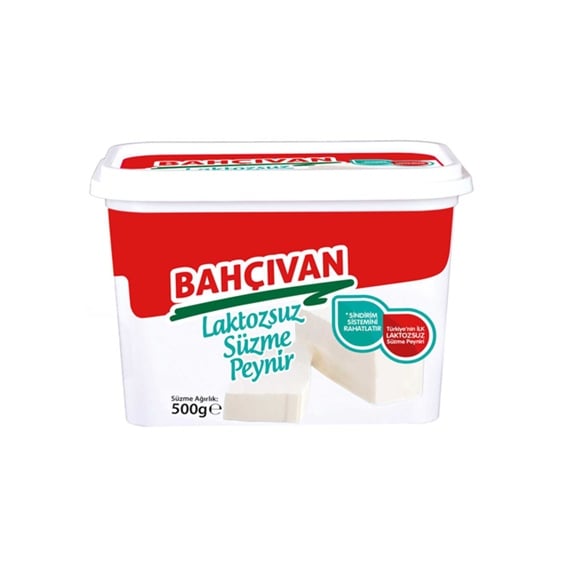 Bahçıvan Yarım Yağlı Laktozsuz Süzme Peynir 500 gr