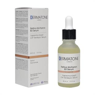 Dermatone Retinol & Vitamin B3 Serum Yaşlanma Karşıtı Cilt Yenileyici Serum 30 ml