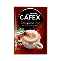 Cafex Cappuccino Çikolata Parçacıklı Kahve 25 G