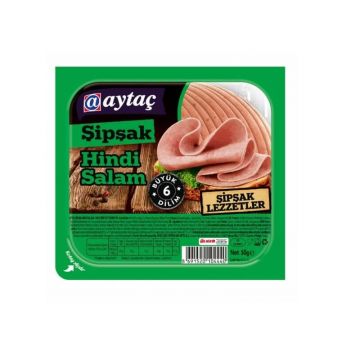 AYTAÇ SALAM 50gr HINDI SIPSAK DILIMLI
