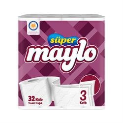 Maylo Tuvalet Kağıdı 32 'li 3 Katlı Süper