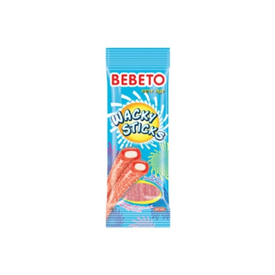 Bebeto Licorice Wacky Stick 75 gr
