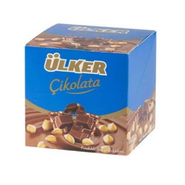 Ülker Fındıklı Kare Çikolata 60 Gr x 6 Adet