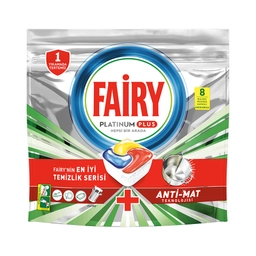 Fairy Platinum Plus Bulaşık Makinesi Kapsülü 8'li