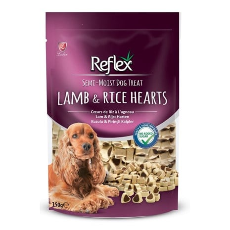 Reflex Hearts Treats Kuzulu Köpek Ödül Kemiği  150 Gr