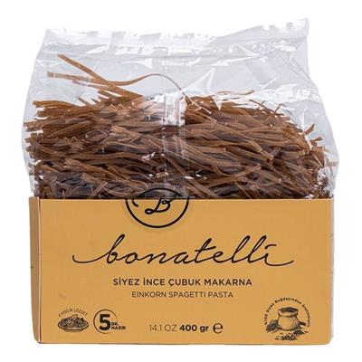 BONATELLI SIYEZ INCE ÇUBUK MAKARNA 400g