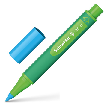 Schneider Link-It Keçe Uçlu Kalem 1.0 mm Açık Mavi
