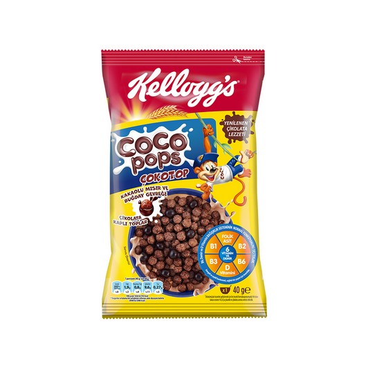 Kellogs Coco Pops Çokotop 40 gr