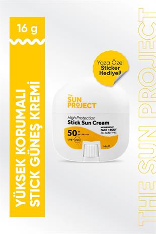 The Sun Project Stick Güneş Kremi SPF50+ 16 gr