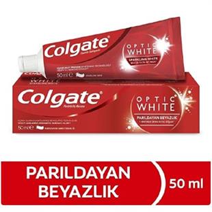 Colgate Diş Macunu Optic White Parıldayan Beyazlık 50 ml