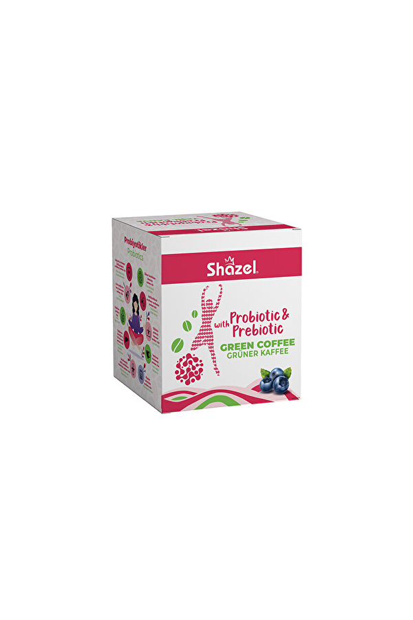 Shazel Probiyotik&Prebiyotik Detoks Yeşil Kahve 2.8G X 14 Adet