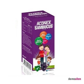 Aconex Sambucus Kara Mürver Beta Glucan C Vitamini D Vitamini