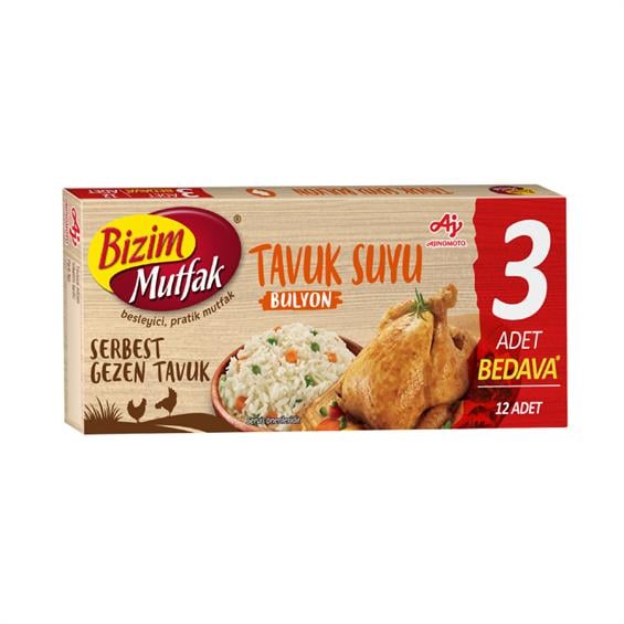 Bizim Bulyon Tavuk 24 lü 240 gr
