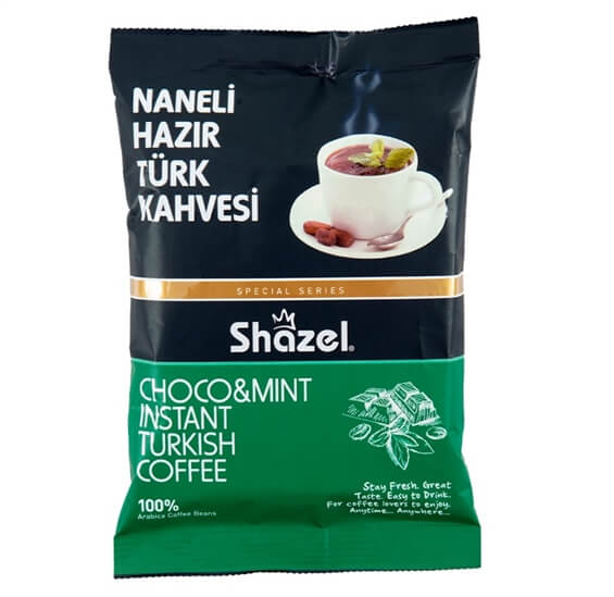 SHAZEL Naneli Hazır Türk Kahvesi 100 Gr