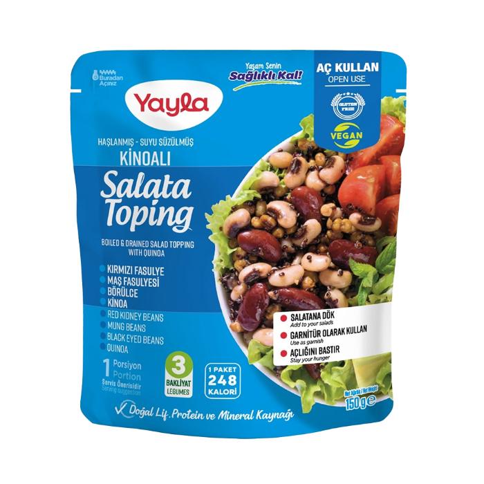 Yayla Kinoalı Salata Toping 150gr