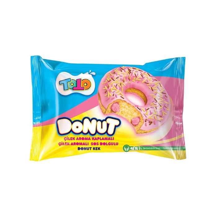 TOTO DONUT KEK CILEKLI 40 GR