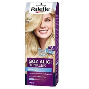 Palette Göz Alıcı Renkler 10-0 Açık Sarı