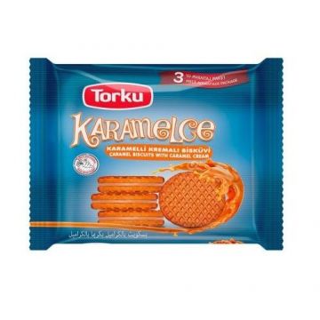 Torku Karamelce Kremalı Bisküvi 3*100 Gr