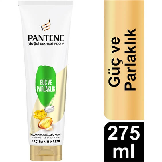 Pantene Doğal Sentez Güç Ve Parlaklık Saç Bakım Kremi 275 ml