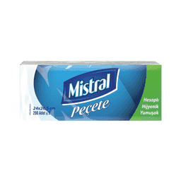 Mistral Peçete 200'lü 24x27 Cm