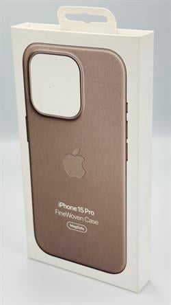 iPhone 15 Pro Kılıf Finewoven Case Taupe