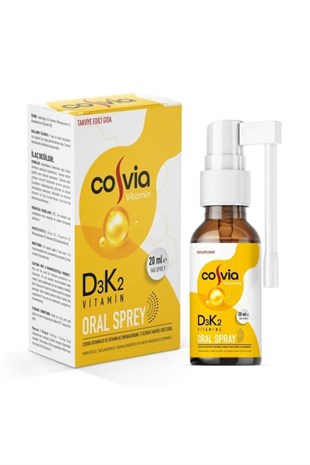 Cosvia Vitamin D3 K2 Menaquinone-7 Oral Sprey 20 ml