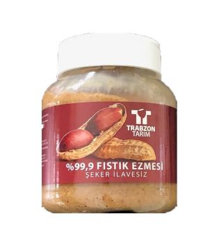 Trabzon Tarım %99 Fıstık Ezmesi Şeker İlavesiz 300 Gr