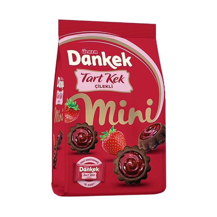 Ülker Dankek Tart Kek Mini Çilekli 495gr