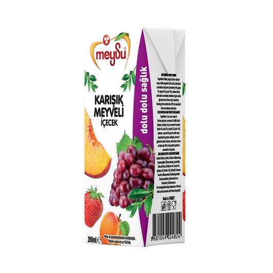 Meysu Karışık Meyve Nektarı 200 ml