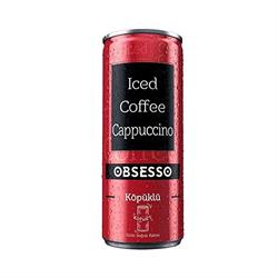 Obsesso Sütlü Soğuk Kahve Cappuccino Teneke 240 ml