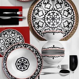 Kütahya Porselen Zeugma 24 Parça Yemek Takımı Bant Dek 5966/12