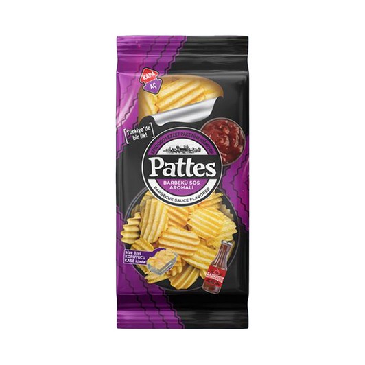 Pattes Cips Barbekü & Sos Aromalı 100 gr