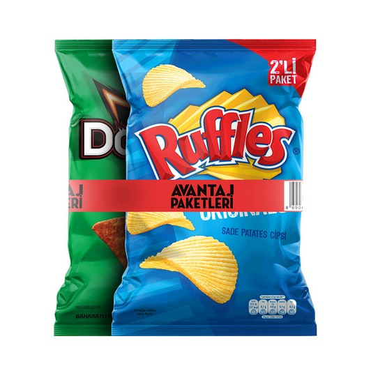 Lays - Ruffles - Doritos Aile Paket 2'li Parti 310 gr