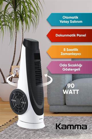 Kamma B12r-2 Kule Tıpı Vantılator