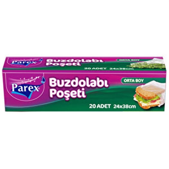 Parex Buzdolabı Poşeti Orta Boy