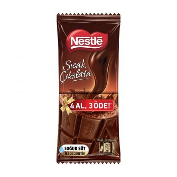 Nestle Sıcak Çikolata 4 Al 3 Öde 4 x 18.5 Gr