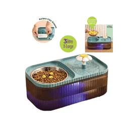 Papatya Figürlü Evcil Hayvan Su Çeşmesi 