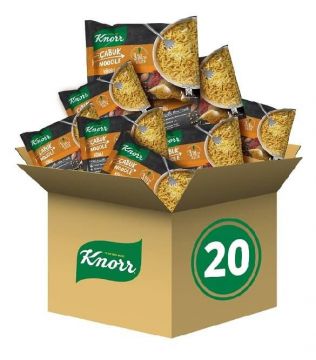 Knorr Çabuk Noodle Körili 66 Gr x 20 Adet