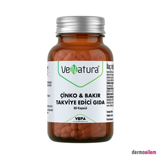 Venatura Çinko & Bakır 60 Kapsül