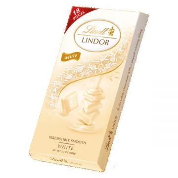 Lindt Lindor Beyaz Tablet Çikolata 100 Gr