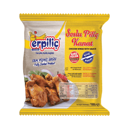 Erpiliç Dondurulmuş Pişmiş Soslu Kanat 1 Kg