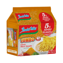 Indo Mie Jumbo Körili Noodle 5x120 G