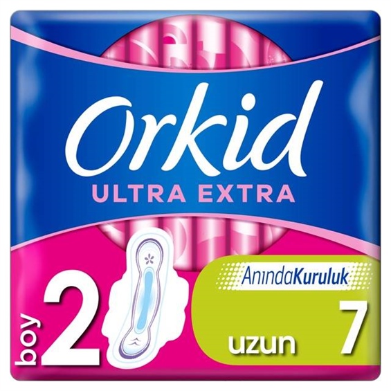Orkid Ultra Hijyenik Ped Extra Uzun 7'li