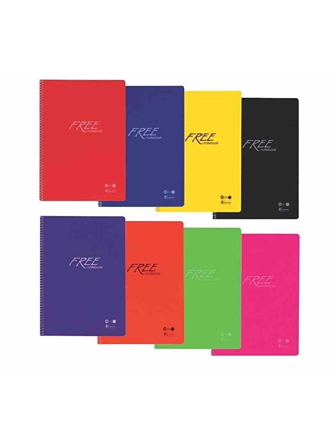 Keskincolor A4 Defter 120 Yaprak Plastik Kapak