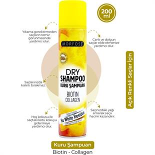 Morfose Kuru Şampuan Açık Renkli Saçlar 200 ml