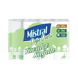 Mistral Doğa Dostu Tuvalet Kağıdı 2 Katlı 16'lı