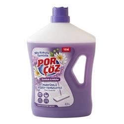 Por Çöz Parfümlü Yüzey Temizleyici 2.5 lt Zambak&Nilüfer