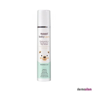Dermoskin BabyCare Prebiyotik & Postbiyotik Yüz Kremi 50 ml