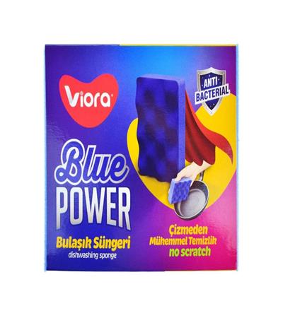 VIORA PLAST BLUE POWER SÜNGER 2LI
