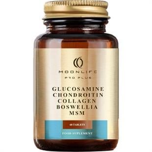 Moonlife Glucosamine Chondroitin Collagen Boswella MSM 60 Tablet